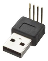 CLB-JL-8136 - USB Type A Plug to 4-Pin PCB Terminal, 90 Degree
