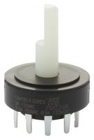 R20407RN02Q - 2 Pole Rotarty Switch, 4 Position, 125V AC, 5A