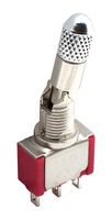 7201K2CQE - Toggle Switch, On None On, DPDT, 120V AC, 5A