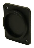 CP30300X - 3mm Black Plastic Recess Plate, Plain Holes