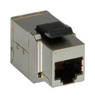 21.17.3004 - RJ45 Cat6 Keystone Socket Coupler, Silver