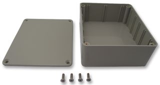 MB3G - Grey ABS Box with Lid - 118x98x45mm