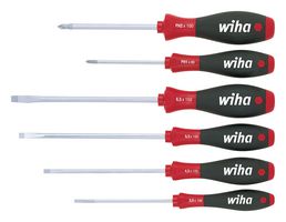 07152 - SoftFinish Slotted & Phillips Screwdriver Set, 6 Piece
