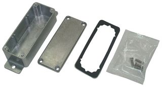 MC003595 - IP66 Die Cast Aluminium Enclosure with Flange, 30x35x89.1mm
