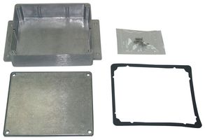 MC003599 - IP66 Die Cast Aluminium Enclosure with Flange, 35.6x100.2x120.1mm