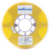 MC011444 - 1.75mm Yellow ABS Filament for 3D Printer, 1kg