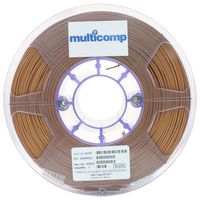MC011455 - 1.75mm PLA Filament for 3D Printer, Light Brown, 1kg