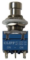 MC71055 - Foot Switch, DPDT, On/Off, Latching Panel Mount, Solder tags, 125V AC, 4A