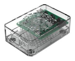 ASM-1900143-01 - Raspberry Pi 4 Case with Power Button, Transparent