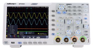 MP720025 EU-UK - 4-Channel Digital Storage Oscilloscope, 100MHz