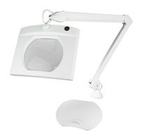 LC8079LED - Rectangular LED Magnifier Lamp, 3 Dioptres, 6300K