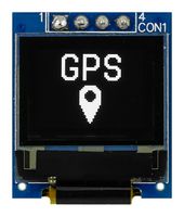 MDOB064048AV-WI - OLED Graphic Display Module, 64 x 48 Pixels, White on Black, 3V, I2C,