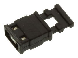 M7686-05 - 2.54mm 0.1" Shorting Link with Handle, 10mm, Black