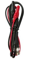 MP770285 - BNC to Crocodile Clips Lead, 30V AC, 60V DC, 5A, 1m