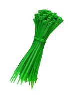 PELB0150 - Cable Ties, 100mm x 2.5mm, Green, Pack of 100