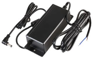 MP001989 - Bare Ends AC/DC Installation Power Supply, 12V DC, 5A, 60W, 2.1mm Right Angled DC Plug