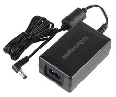 MP001994 - AC/DC Power Supply, IEC C14, 12V DC, 1.5A, 18W, 2.1mm DC Plug