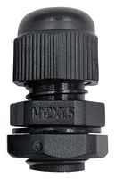 PELB0264 - Nylon Cable Gland, M16, 4-8mm Cable Range, Black, IP68