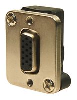 CP30229M - 15 Pin VGA D-Sub Socket to Socket Panel Mount Feedthrough Connector