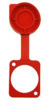 CP30285R - Feedthrough Connector Dust Cover, Red