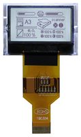 MDCOG128064A6W-FPTLW - LCD Graphic Display Module, 128x64, Black on White, 3.1V, Parrallel, Transflective