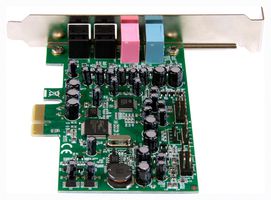 PEXSOUND7CH - 7.1 Channel Sound Card - PCI-Ex, 24-bit, 192KHz