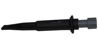 76-033. - 5A 4mm Insulated Sprung Hook Test Probe - Black