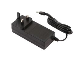 MP005040 - UK Plug AC/DC Power Supply, 5V DC, 4A, 20W, 2.1mm DC Plug