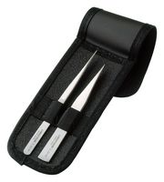 9858 - Stainless Steel Tweezer Set, 2 Piece