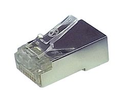 PXSPDY6SB#10 - RJ45 Cat6 Shielded Plugs, Pack of 10