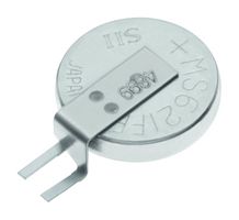 MS621T-FL11E - MS621T 3V Lithium Button Cell Battery, 2-Pin Vertical PCB Mount