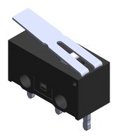 MP005549 - Snap Action Micro Switch, Hinge Lever, SPDT, 3A, 125V AC