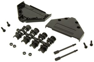 MHDTPPK37-K - Backshell, D, Top Entry, 37 Way