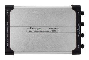 MP720681 EU-UK - USB PC Oscilloscope, 4-Channel, 100MHz