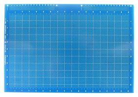 MP005885 - Oktapad Double Height 6U Single Sided Eurocard Prototyping Board PCB, 223x160mm