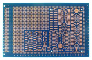 MP005896 - Oktapad Single Height 3U Double Sided SMT Eurocard Prototyping Board, 100x160mm