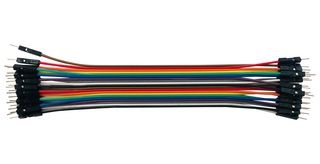 MP006282 - Male to Male Jumper Wire Kit, 100mm Multicoloured