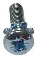 MP006548 - M3 x 6mm Carbon Steel ZP Pan Head Pozidriv Machine Sems Screws Toothed Lock Washers, 100 Pack