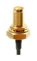 CAB.A02 - SMA Bulkhead Jack to 90 Degree MHF3 Plug, 0.81mm Coax Cable, 50 Ohm, 95mm