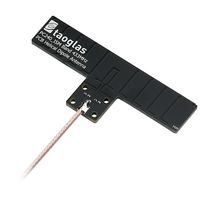 PC240.09.0300K - Linear Dipole RF Antenna, 433MHz, Adhesive / Screw, -0.97 dBi, 2 VSWR