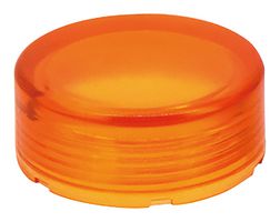 YW9Z-L12A - Round Push Button Lens, Amber