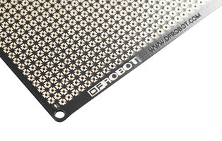 FIT0193 - Double Sided Rectangle Prototyping Board, 75x100mm