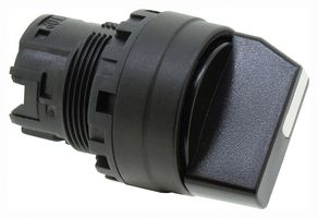 YW1S-3 - Maintained 3 Position Knob Switch Selector, Black, 22mm