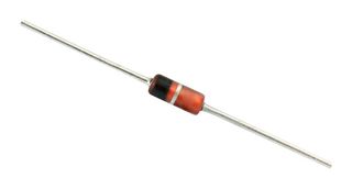 BZX55C6V2-TAP - Zener Single Diode, 6.2 V, 500 mW, DO-35 (DO-204AH), 2 Pins, 175 °C, Through Hole