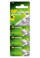 GPPBAA76F051 - A76 LR44 1.5V Alkaline Button Cell Batteries, 4 Pack