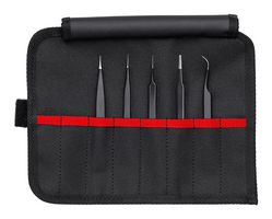 92 00 01 ESD - ESD Universal Tweezers Set, 5 Piece