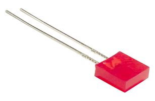 MP007965 - Rectangular LED, Super Red, 2.6mm x 6.9mm, 20mA, 1.9V, 637nm