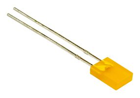 MP007978 - Rectangular LED, Super Amber, 2mm x 5mm, 20mA, 2V, 605 nm