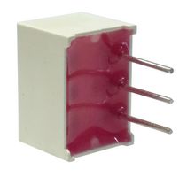 MP007997 - LED Light Bar Graph Array, Super Orange Red, 20mA, 2V, 20 mcd, 10mm x 7mm