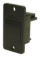 CP30641X1 - Slim Feedtrhough Blanking Plate, Black Plastic, 3.2mm Holes